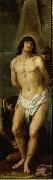 Jusepe Leonardo San Sebastian oil painting
